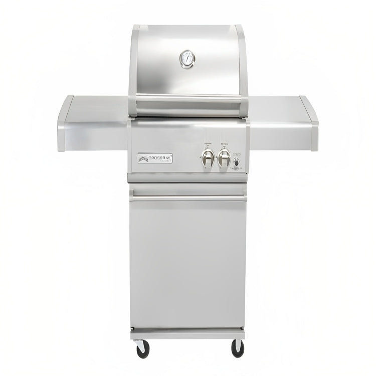 Crossray 2 Burner Barbeque With Stand 