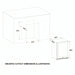 KingsBottle Under Bench Bar Fridge Cutout Dimensions