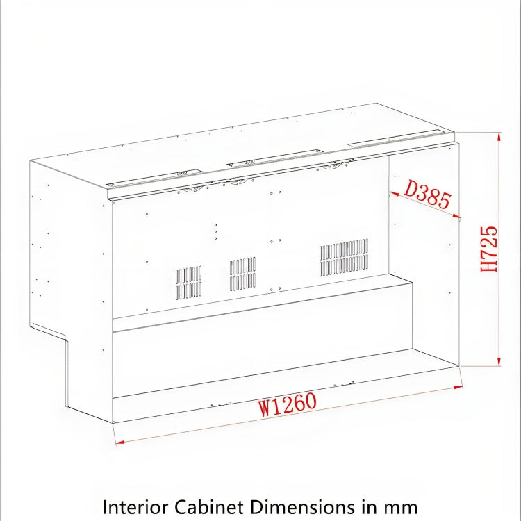 KingsBottle KB328M Interior Dimensions