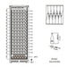 KingsBottle KB425WX Bottle Layout